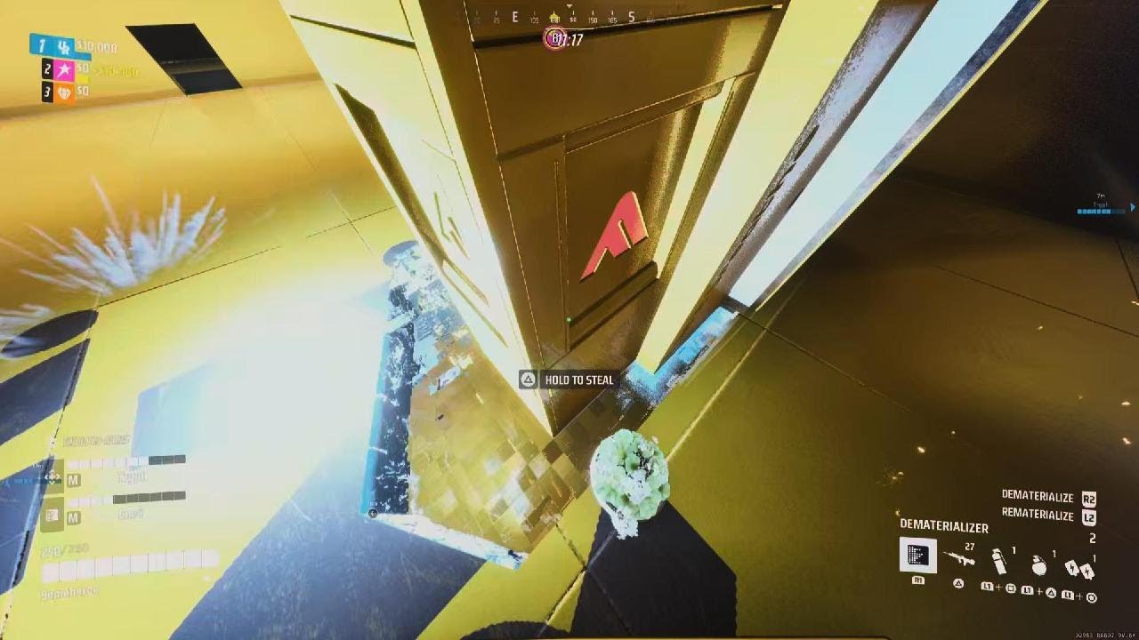 Dematerializer cashout steals are dopamine