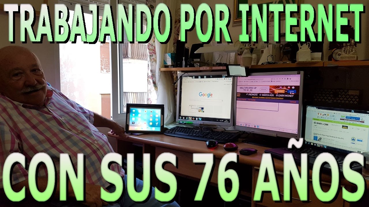 TRABAJANDO POR INTERNET A SUS 76 AÑOS | GIRA POR ESPAÑA - 