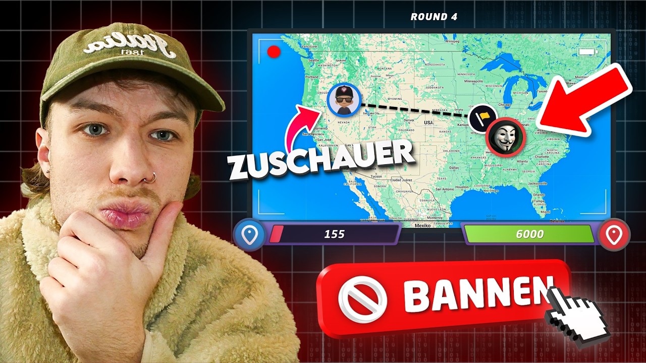 Ich FANGE CHEATER in Geoguessr für meine Zuschauer