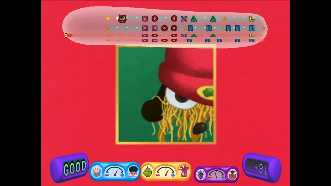 Kanye West - Monster (Modded into PaRappa the Rapper 2)