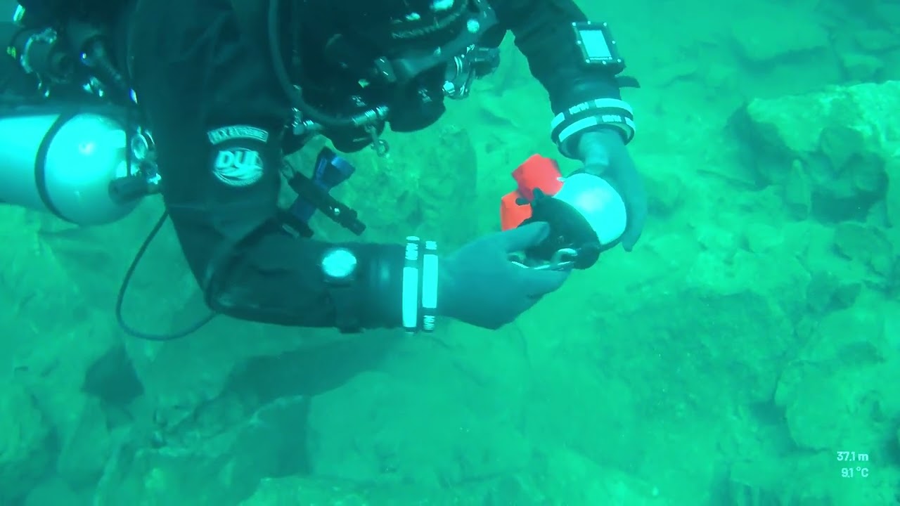 Beginning of TDI Decompression Procedures final dive - Pennyroyal Scuba Center