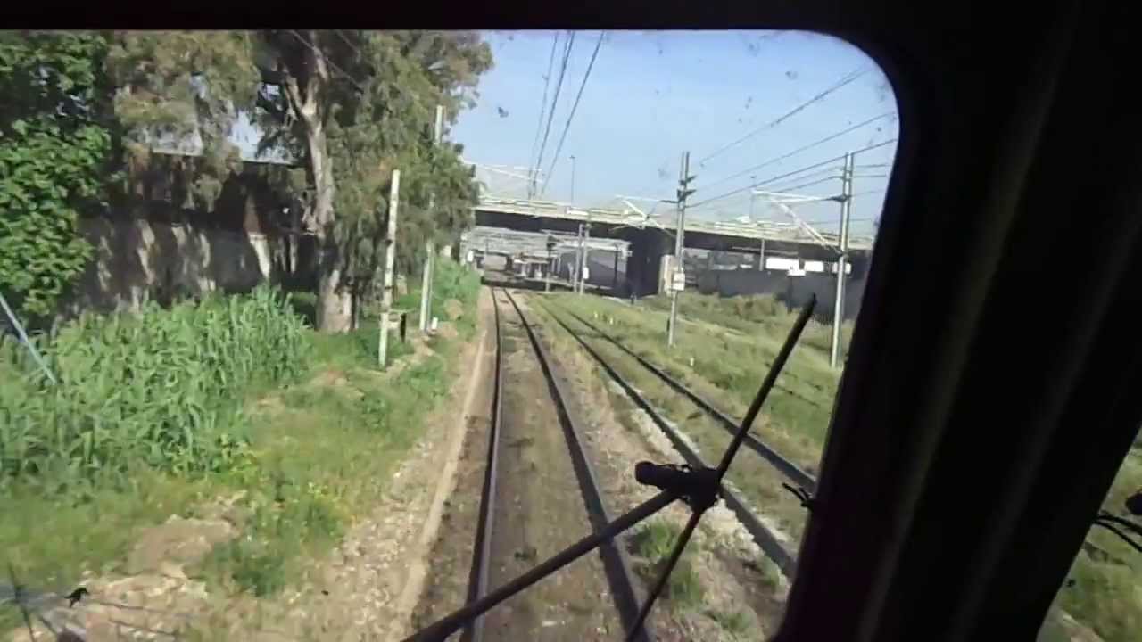SNTF : en cabine d'une 060DS - Train 1084 Chlef - Alger HD 720