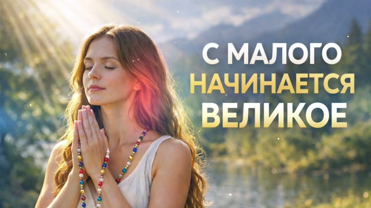 С малого начинается великое | Песня о вере, свете и тихом пути  #Топ  #DIY #бисер #библейскиймотивы