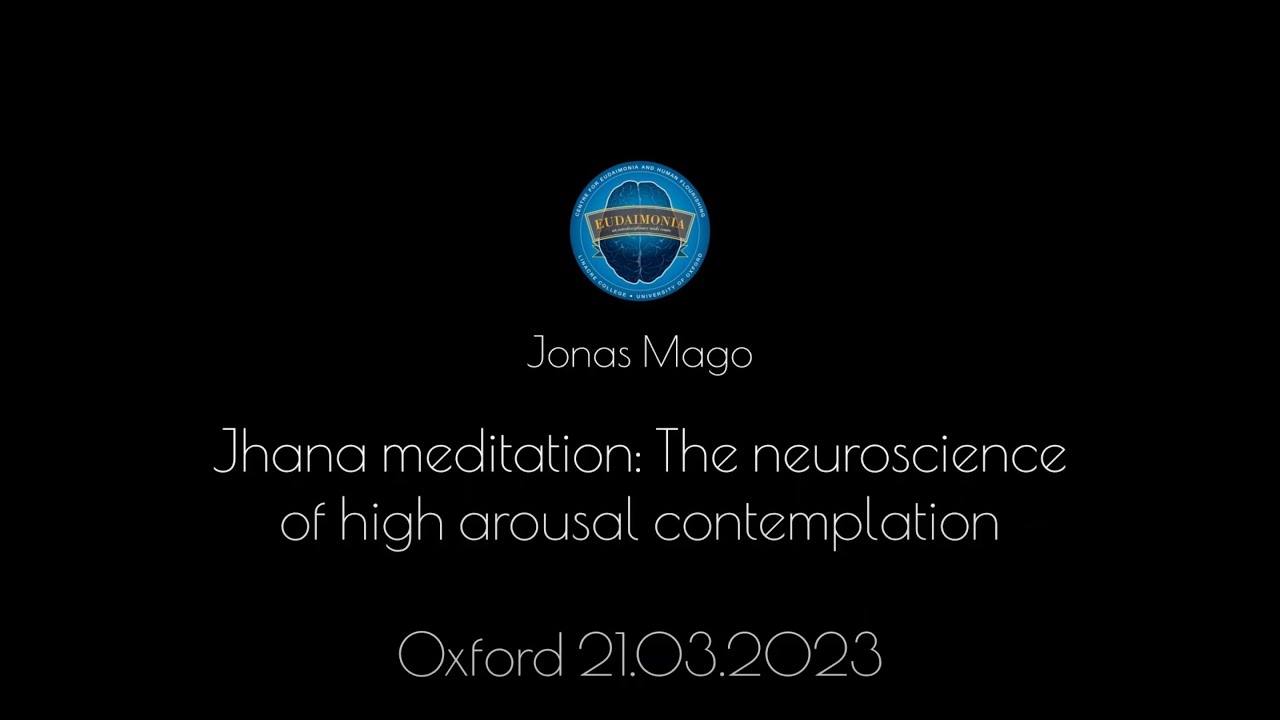 Jonas Mago: Jhana meditation