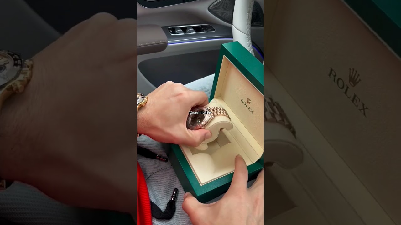 Rolex Day-Date 41mm Rose Gold #shorts #viral