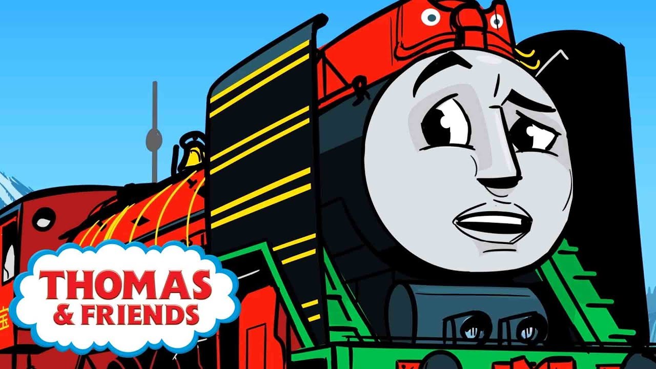 Yong Bao and the Monster in the Tunnel | Great Race Friends Near and Far | Thomas & Friends UK