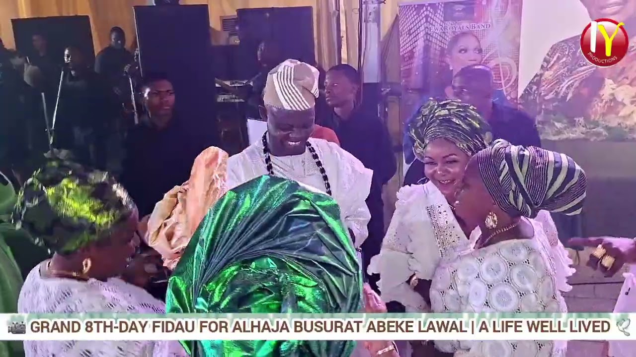 🎥 Grand 8th-Day Fidau for Alhaja Busurat Abeke Lawal | A Life Well Lived 🕊️