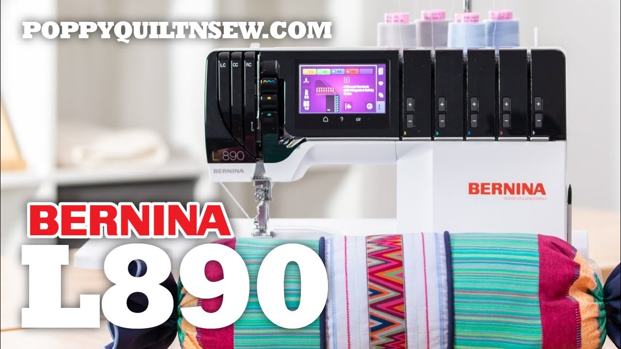 Fashion Garment Sewing? You need a BERNINA L890 Overlocker ASAP!