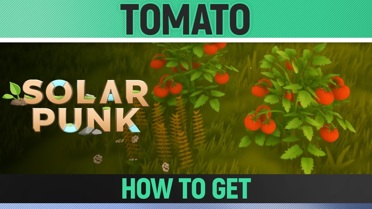Solarpunk - Tomato - Where & How to get