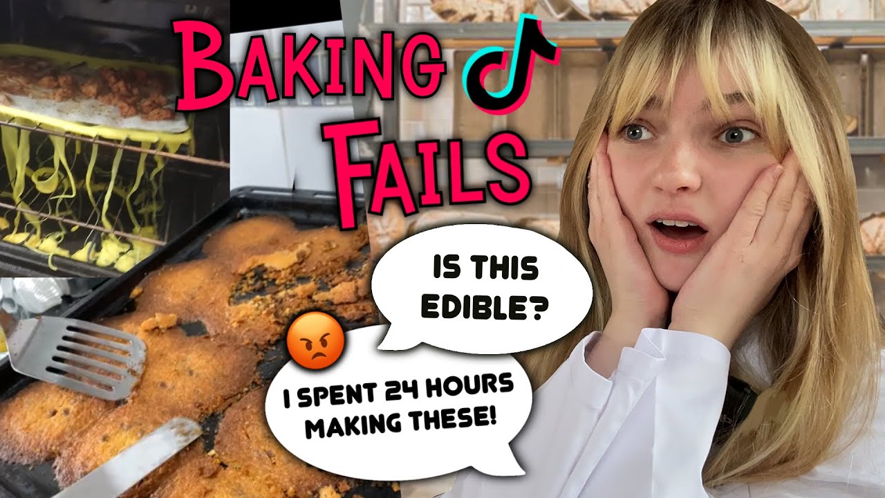Reacting to TikTok Baking FAILS