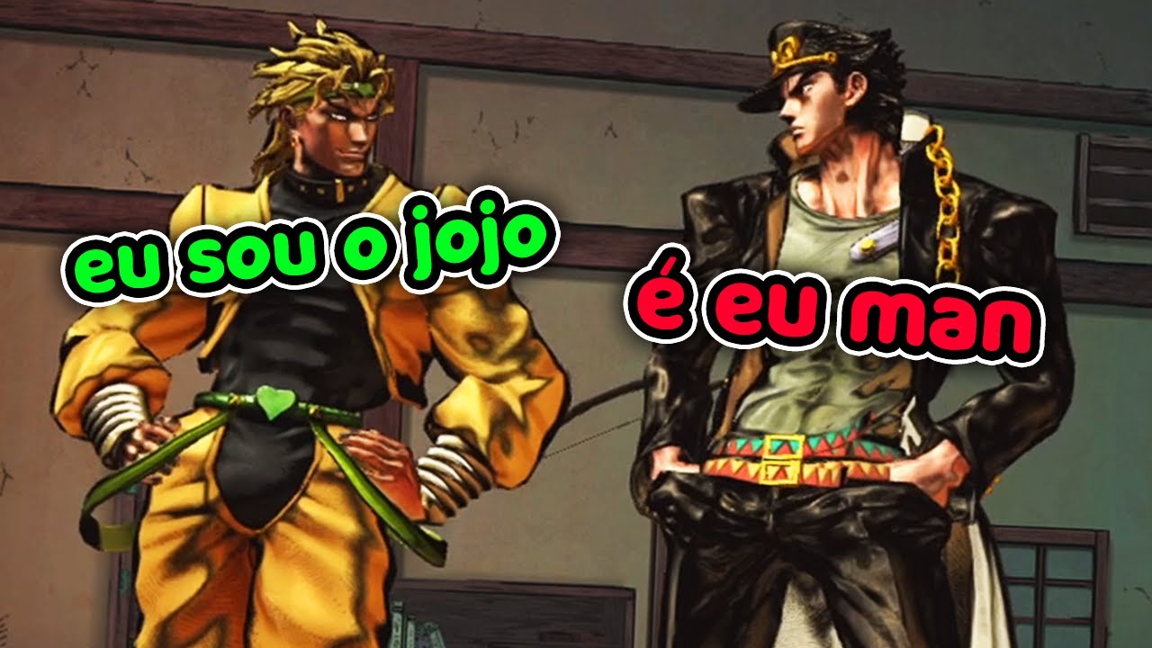 Disputando pra ver quem é o melhor jojo sei la nunca vi esse anime 😐🤙