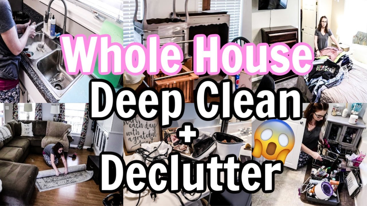 Complete Disaster Clean With Me 2020 |  Whole House Deep Clean & Declutter | Cleaning Motivation