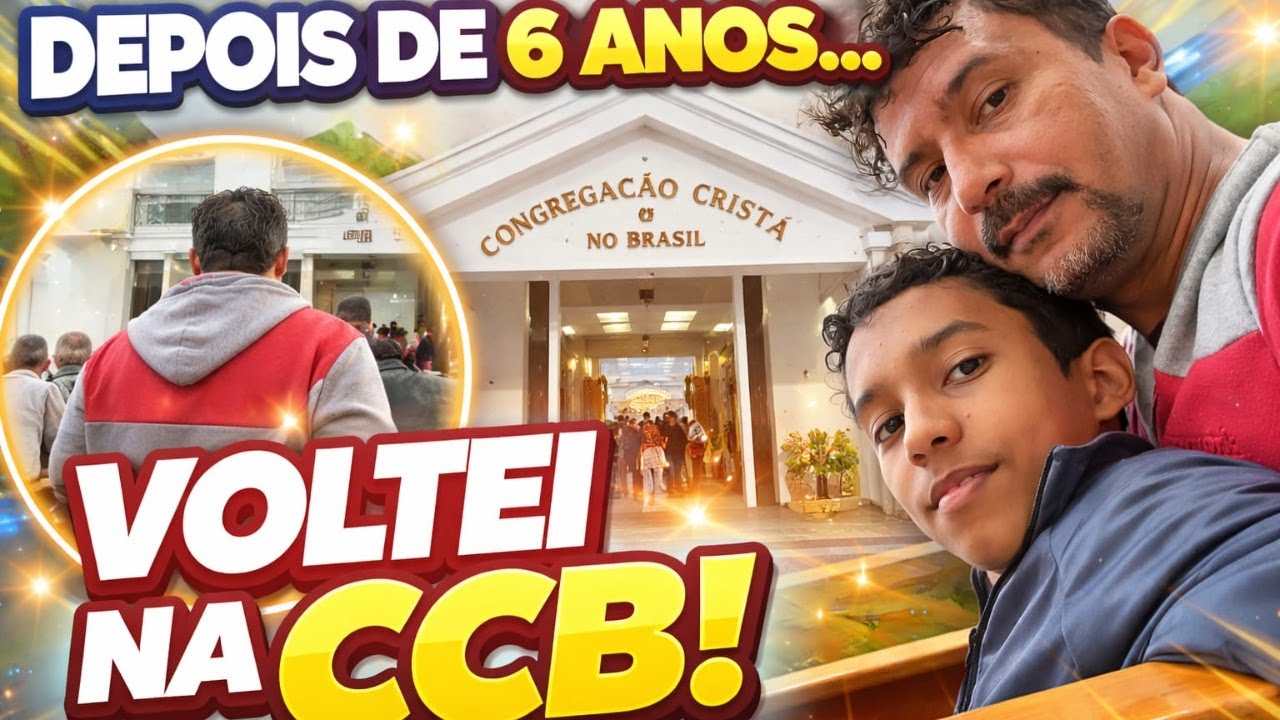 Depois de 6 anos voltei na ccb! vou voltar?