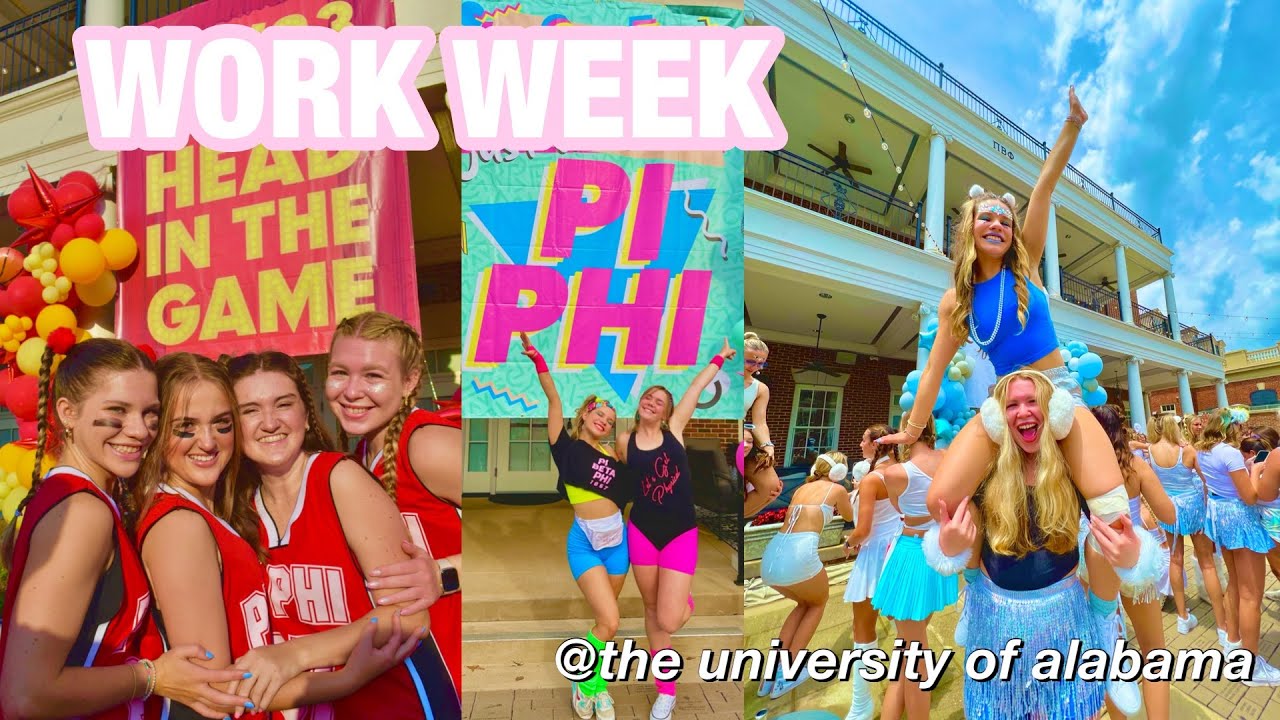 SORORITY WORK WEEK | The University of Alabama