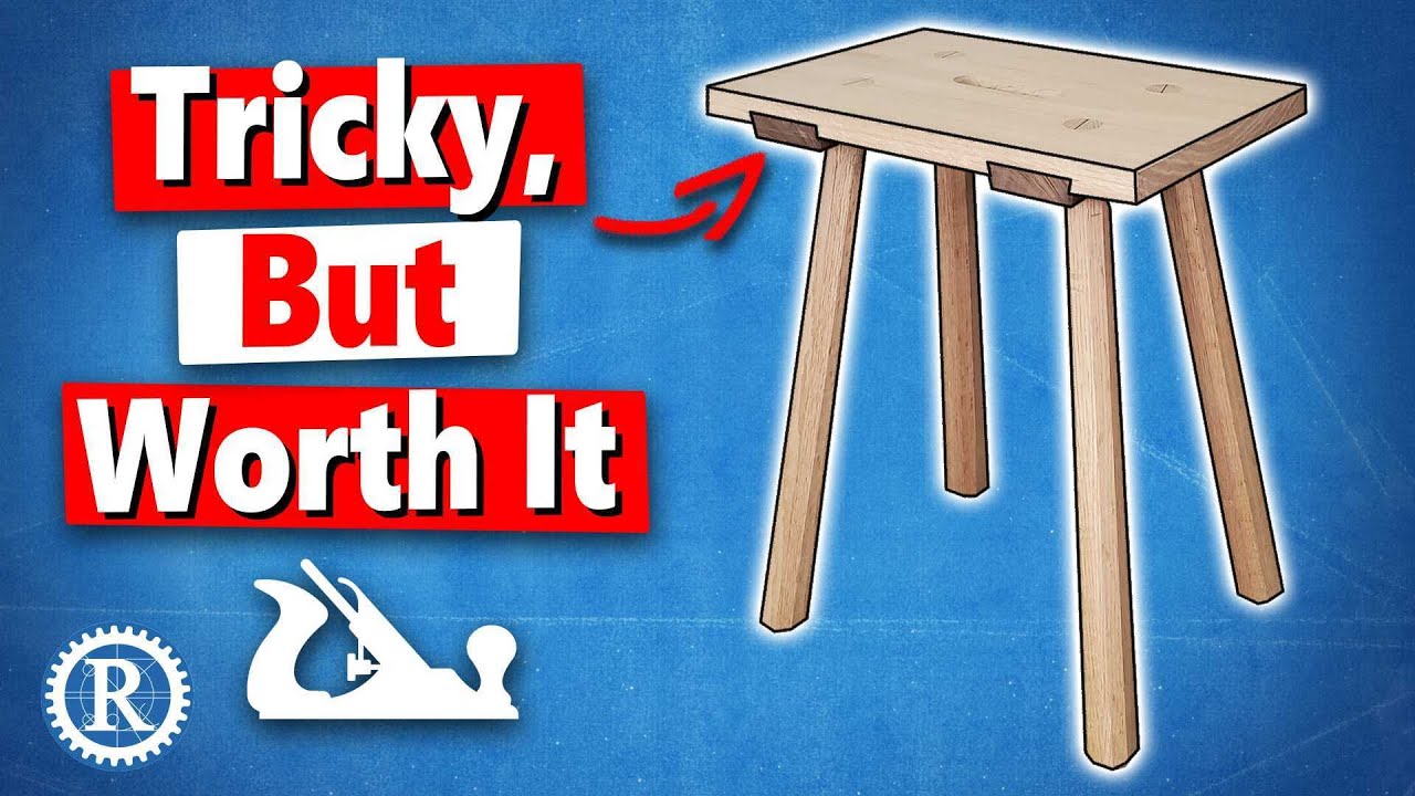 Build the Moravian Stool with Sliding Dovetail Joinery