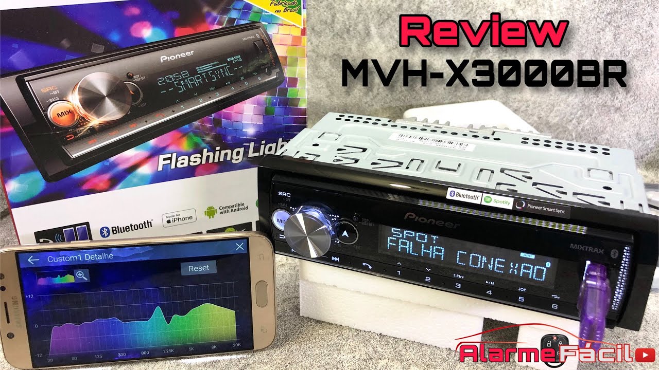 Review Pioneer Mvh-X3000BR