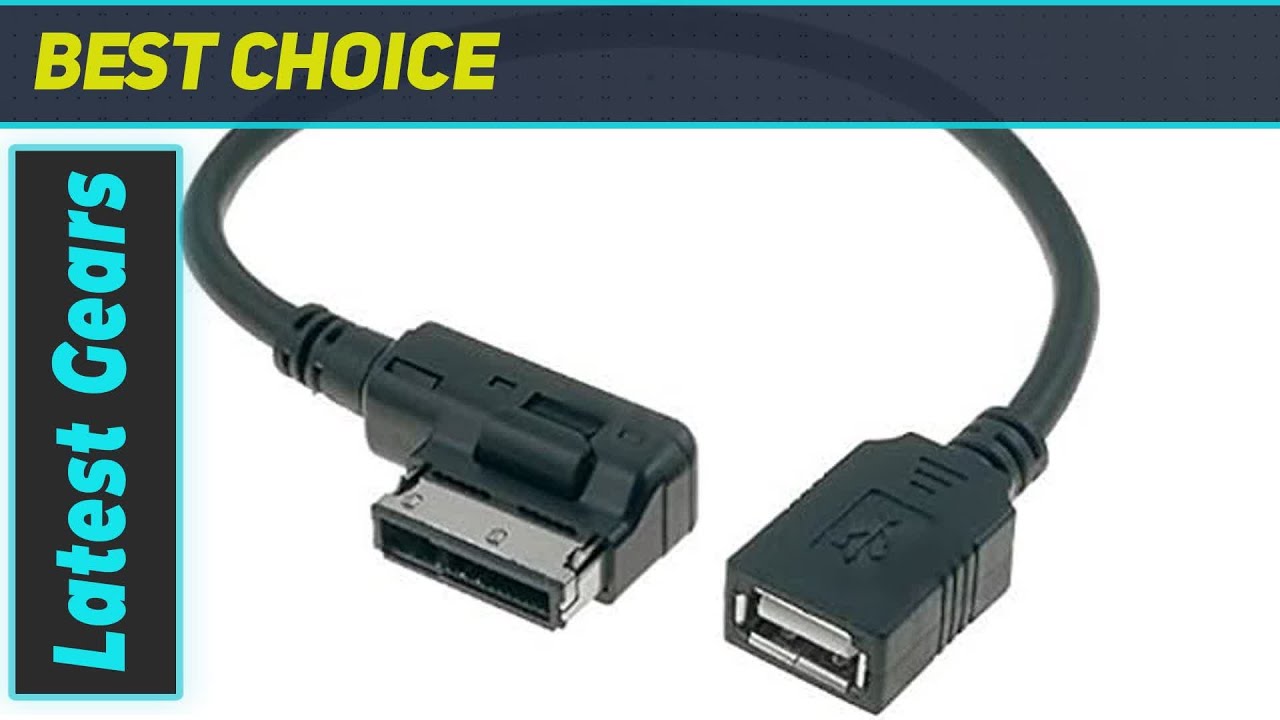 HQRP MDI MMI/USB Cable Adapter: Unlocking Seamless Music Integration for Your Volkswagen,