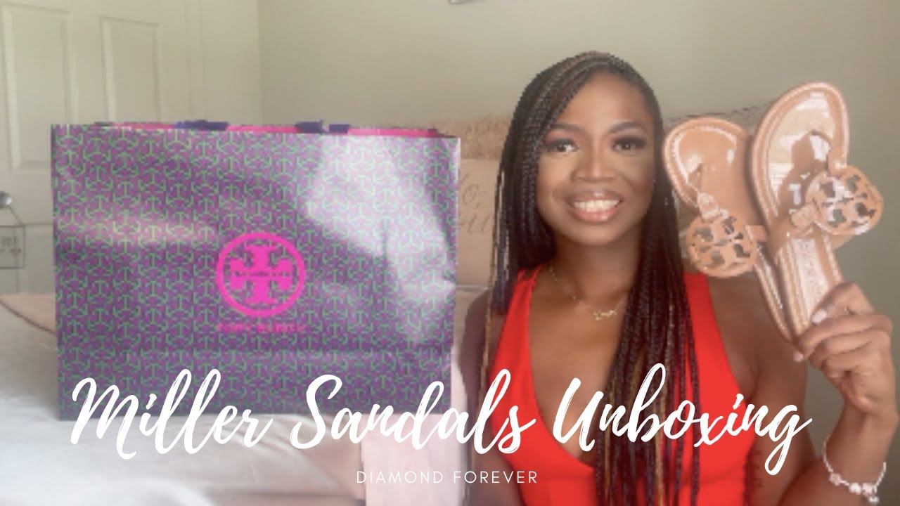 Tory Burch Miller Sandal Unboxing/Review | New Design??? #toryburchmillersandalsunboxing