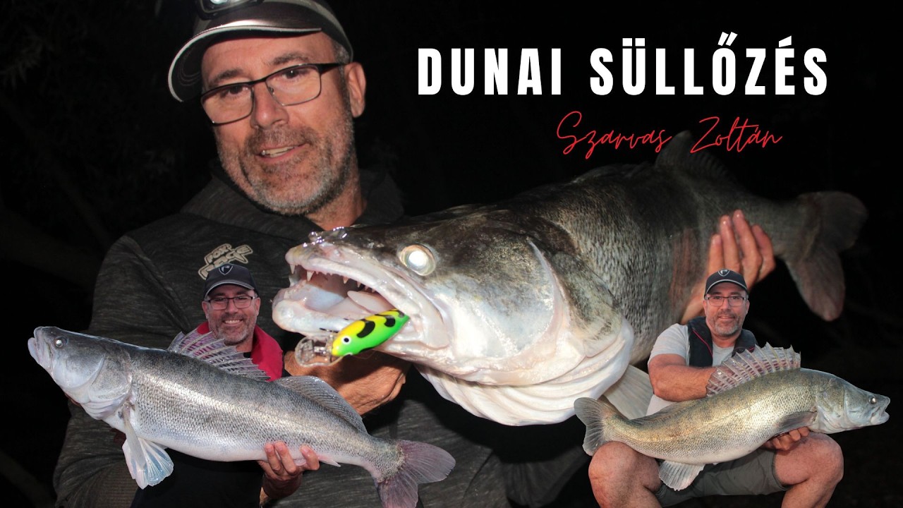 ÍGY SÜLLŐZIK Szarvas Zoli a DUNÁN - Botok, csalik, helykeresés, időszakok
