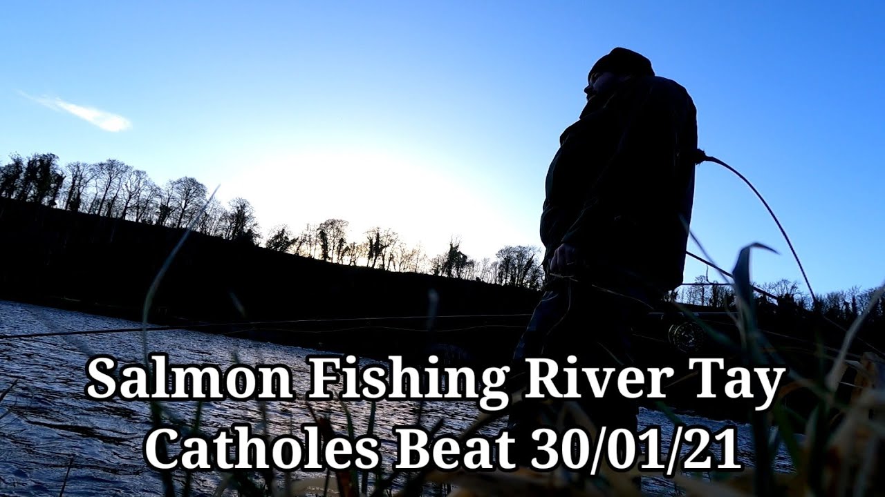 Salmon Fishing Catholes Beat on the River Tay January 2021