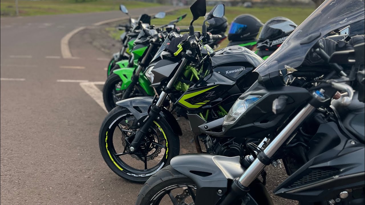 Anda muy fuerte la Z400🚀// Honda Cb500f- Z400 x4 y más 