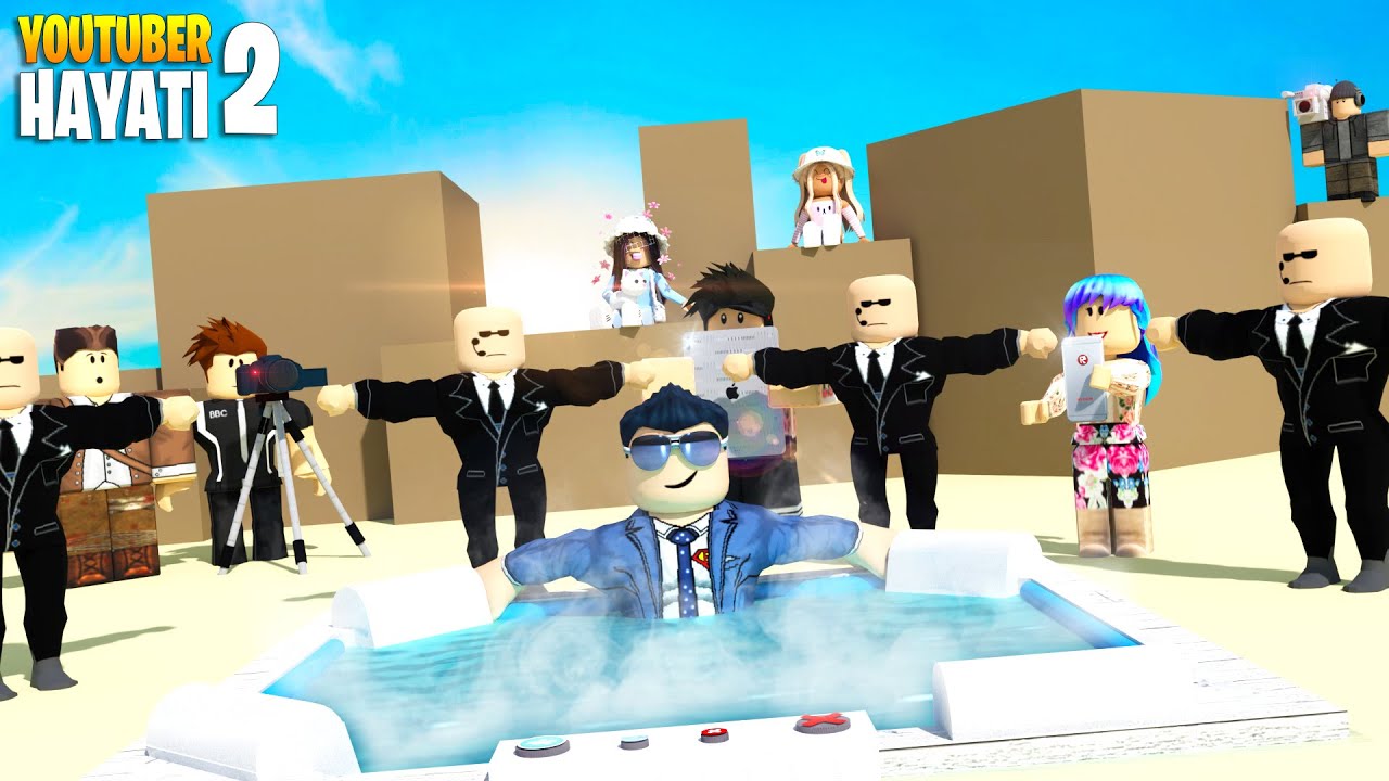 📷 Zengin Youtuber Hayatı Yaşıyoruz! #2 📷 | YouTube Life | Roblox Türkçe