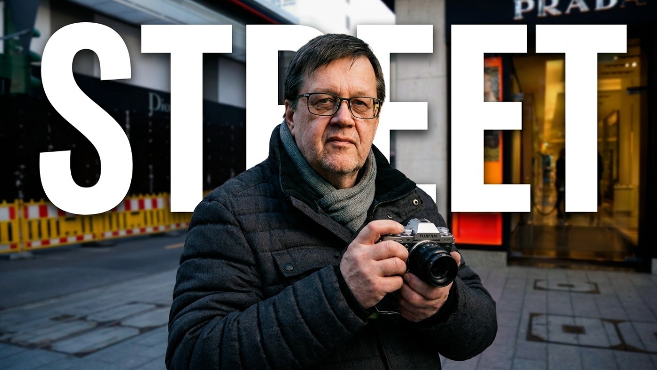 Streetfotografie aus Düsseldorf I Strassenjäger in seinem Revier