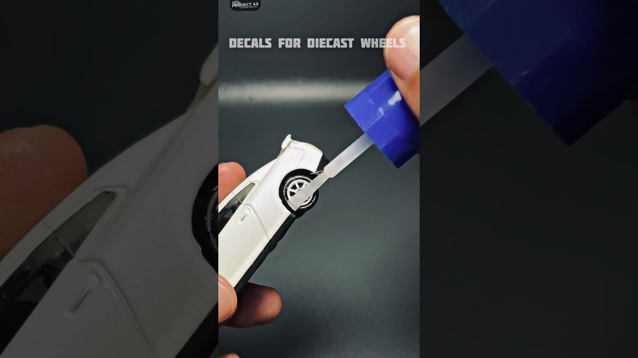 Decals for diecast wheels its Easy #shorts  #hotwheels #diecast
