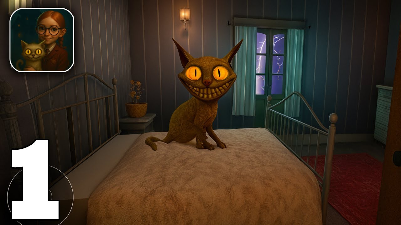 Mysterious Cat: Haunted House Gameplay Walkthrough Part 1 (iOS, Android)