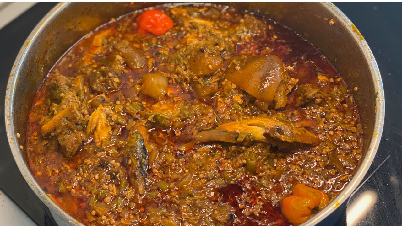 LA FAMEUSE SAUCE GOMBO - Okra Stew (GUINÉE)