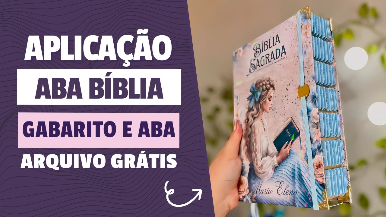 Como Fazer Gabarito e Abas para Bíblia Personalizada | Venda e Lucre com Papelaria Cristã