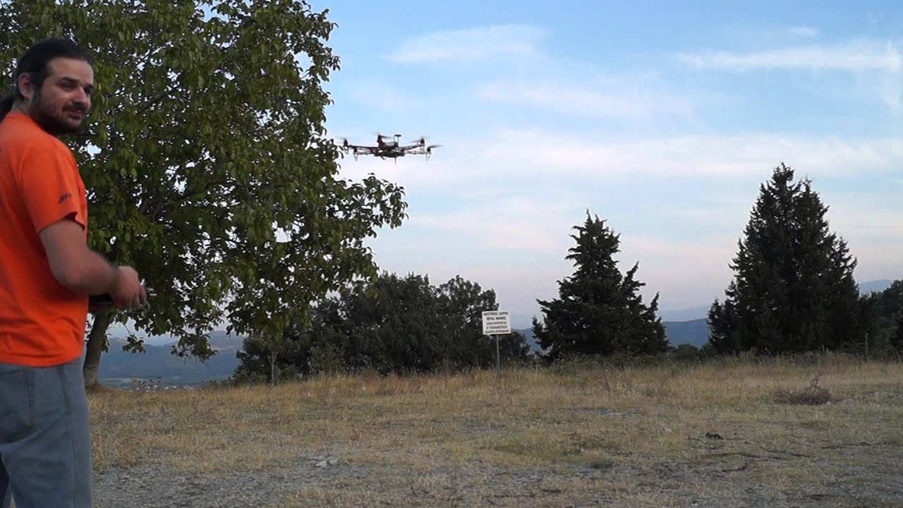 Teo's Brand New DJI F550 & Naza Lite Test (RAW)