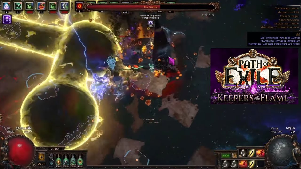 UBER SHAPER в Keepers League 【Path of Exile 3.27】 Геймплей амбициозного босса Pinnacle - 1351