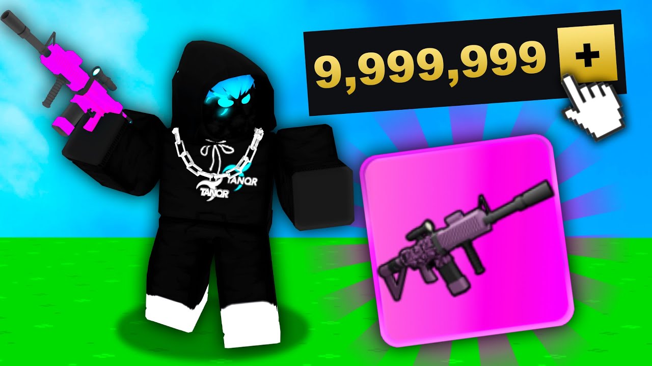 Я потратил Робуксы на это БОЖЕСТВЕННОЕ оружие в Roblox..