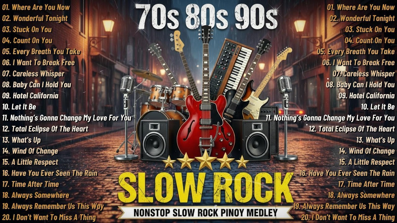 Nonstop Slow Rock Love Songs 💝 Best Soft Rock Songs Of All Time 💝 Greatest Hits Slow Rock Ballads