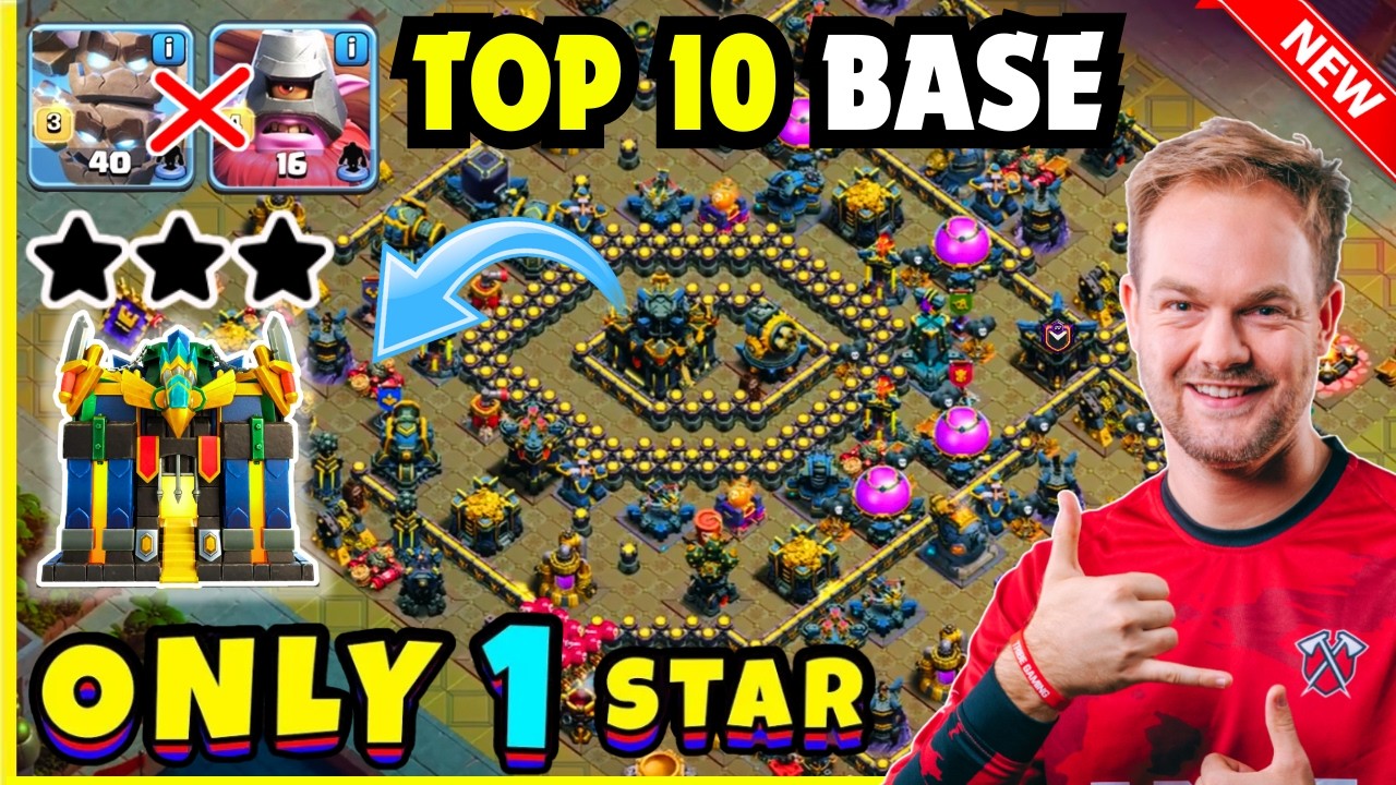 Impossible to 3★ TH17 War Base | New Design NEW META TH17 BASES ⚔️ Anti 3 Star WAR & PUSHING Bases