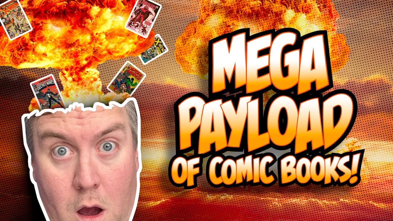 MEGA PAYLOAD OF COMIC BOOKS Delivered! I went a little crazy!