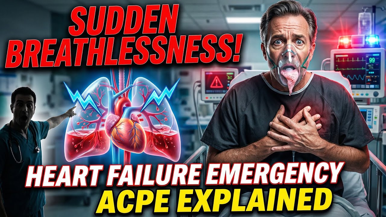 Acute Cardiogenic Pulmonary Edema (ACPE) | Pathophysiology, Diagnosis & LMNOP Management