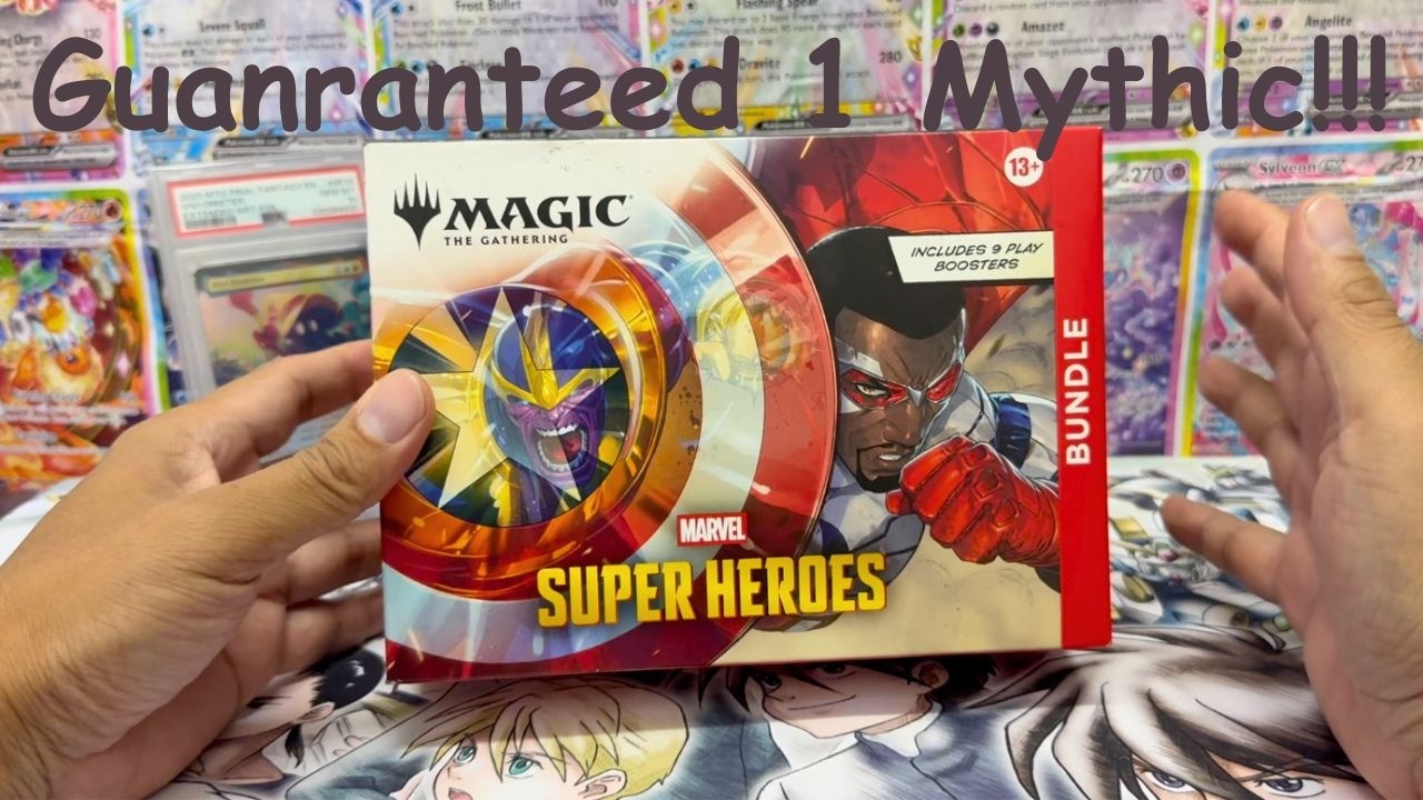 Распаковка набора Magic: The Gathering Marvel Super Heroes &mdash; Первый взгляд!