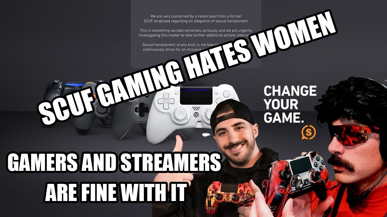 SCUF GAMING SEXUAL HARASSMENT SCANDAL : Streamers and gamers are silent.