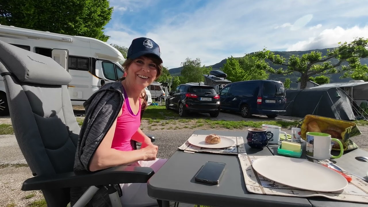 Anreise Südtirol Kalterer See. Timomobil unterwegs