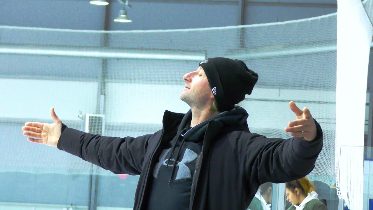Evgeni Plushenko coach. Working moments.