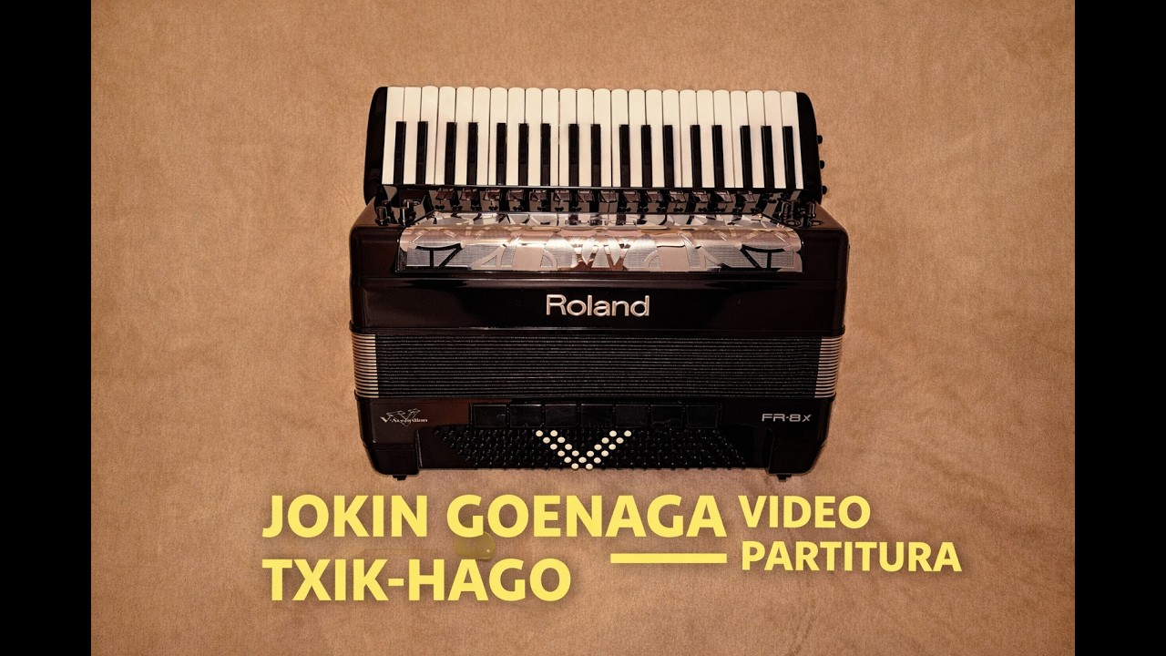 TXIKHAGO. ACORDE&Oacute;N. ACCORDION. ACCORD&Eacute;ON. AKKORDEON. FISARM&Oacute;NICA. AKORDEOIA. Partitura de acorde&oacute;n.