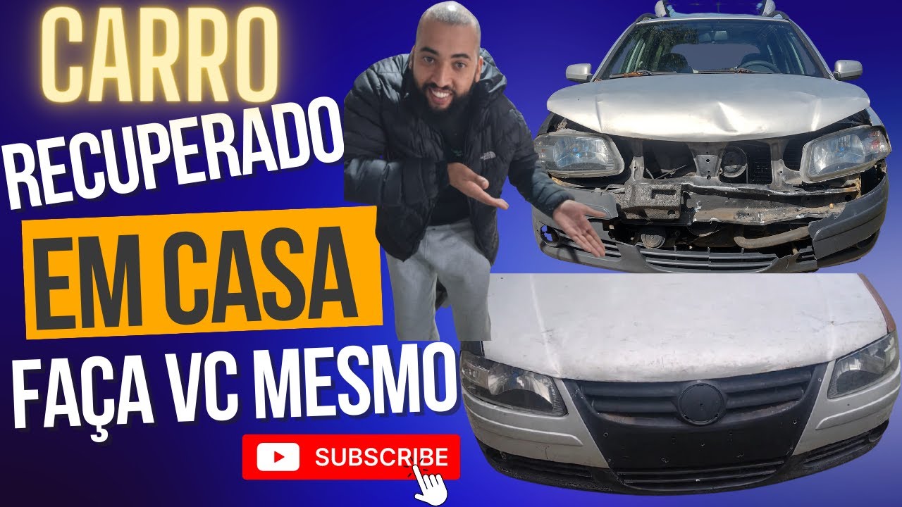 Carro Recuperado EM CASA Faça Vc Mesmo