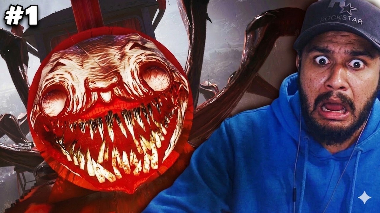 Choo Choo Charles the terrifying train - part 1 - gameverse malayalam