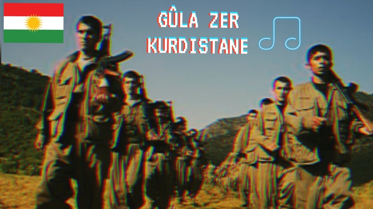 K&uuml;rt&ccedil;e Gerilla Sarkisi &copy; G&ucirc;la Zer Kurdistane ▄︻̷̿┻̿═━一 💚❤💛