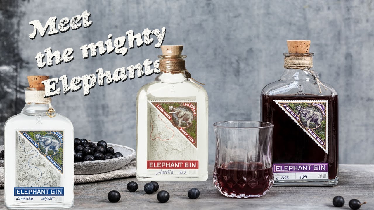 Elephant gin - meet the mighty gins