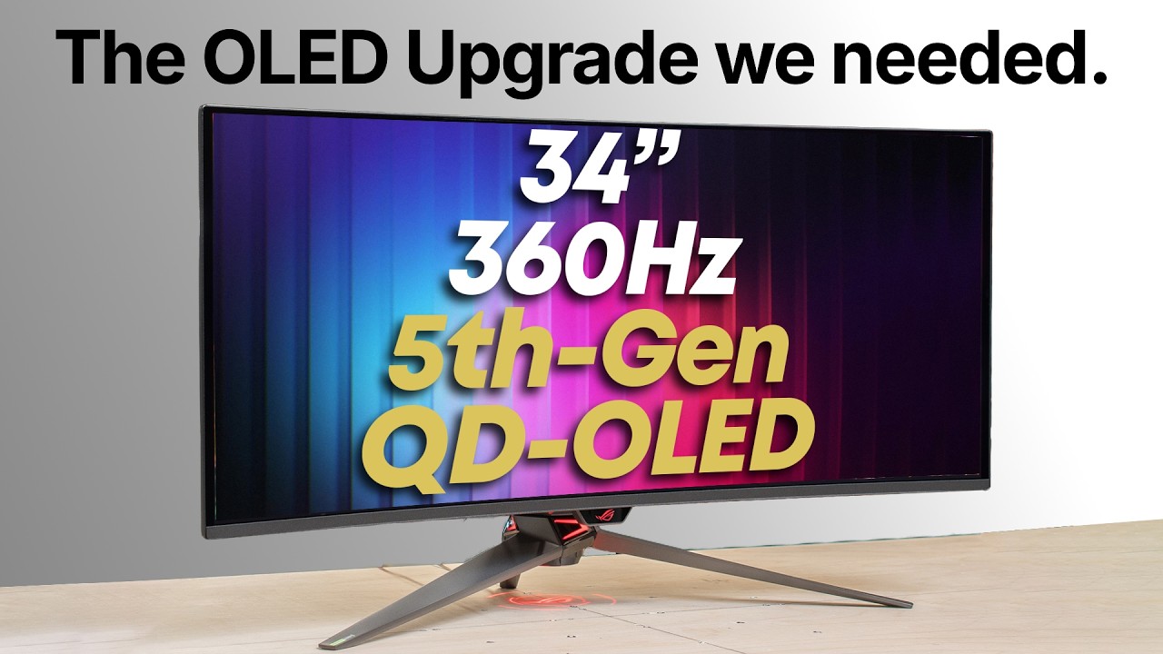 ASUS ROG Swift OLED PG34WCDN Review: 5th-Gen QD-OLED Is Here!