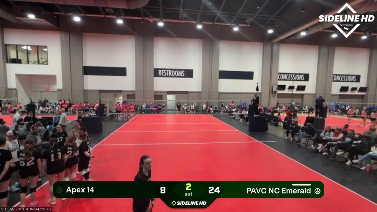 PAVC NC Emerald vs. Apex 14 (2026.02.14)