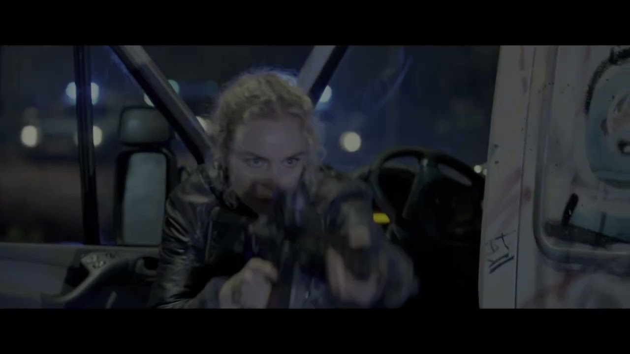 The Contractor (2022) - Cop Shootout Scene - 4K